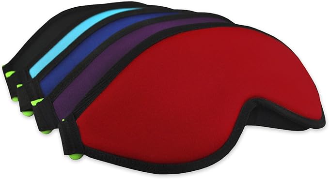 Block Out Lightweight Sleep Eye Shade with Earplugs, Navy , 0.15 Pound