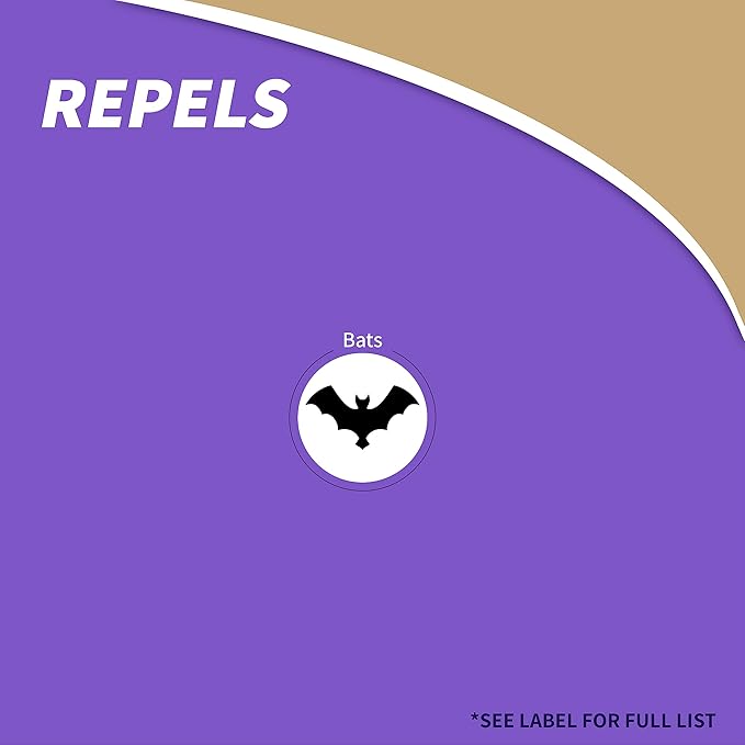 Bonide Bat Magic Bat Repellent, Pack of 48 Ready-to-Use Peppermint Oil Scent Packs for Long Lasting Indoor Bat Control