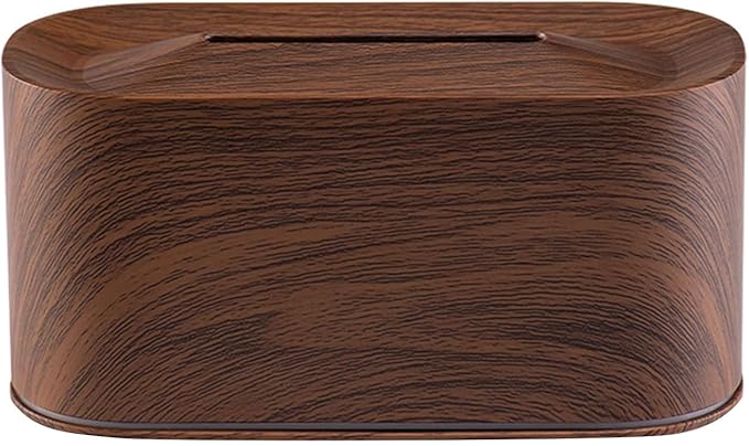 LICAEVEY Essential Oil Diffuser, 220ml Ultrasonic Aromatherapy Diffuser with 7 Colors Light and Quiet Operation, for Home Office Bedroom (Dark Wood Grain)