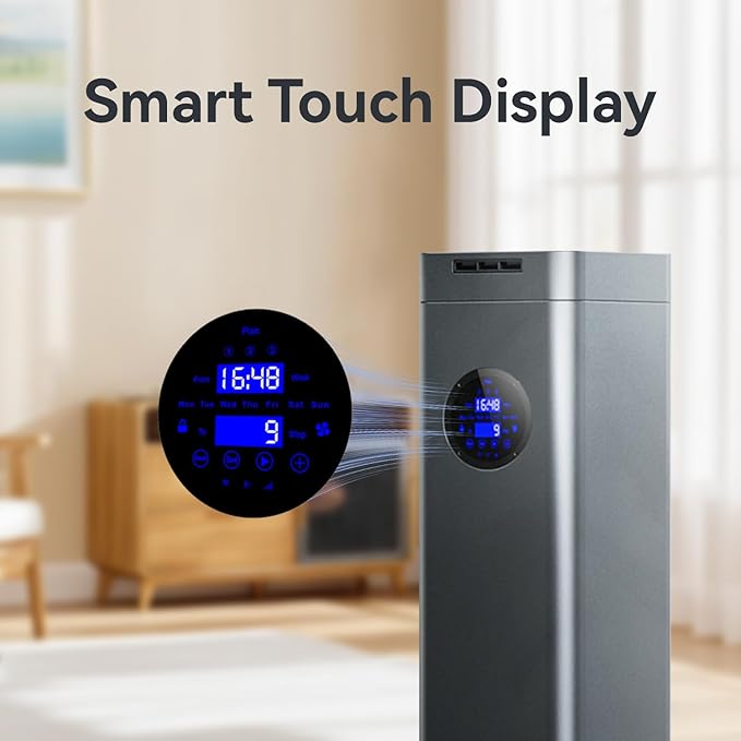 Aromadd 1500ml Scent Air Machine for Home, 4000 sq. ft Coverage Waterless Diffuser Essential Oil Diffuser Hotel Scent Diffuser Cold Air Nebulizer for Large Room Hotel Office (Titanium Gray)