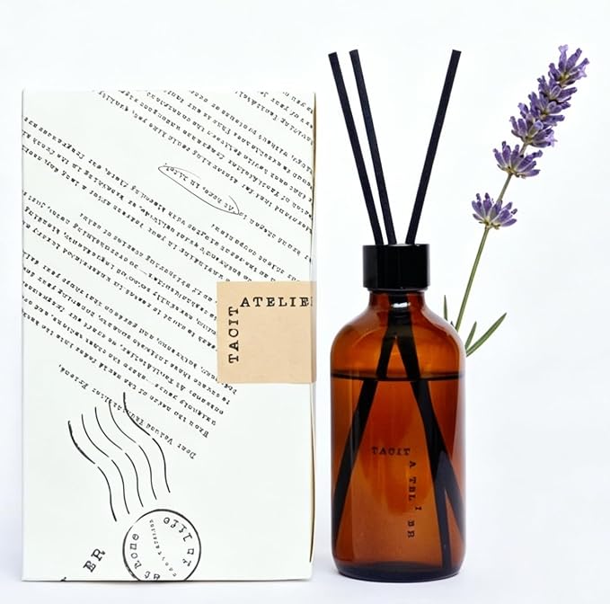 Aroma Reed Diffuser 6.7 Fl.oz Delicate Scent for Home Decor and Air Freshening Reed Scented Diffuser Home Decor Air Freshener for Bathroom Living Room Office (Westin White Tea)
