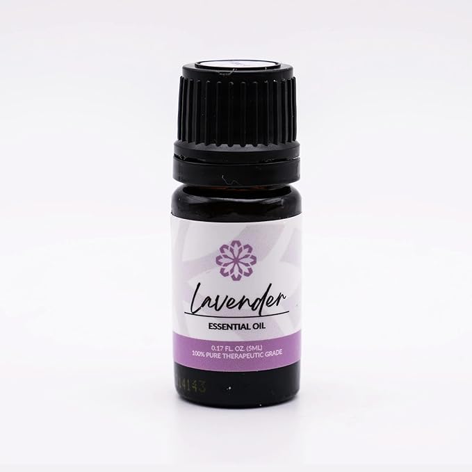 Essence Lavender Essential Oil, 5 ml | Aromatherapy Oil for Diffusers & Personal Use | Natural Fragrance for Relaxation, Clarity & Wellness | Made in USA | Floral Scent