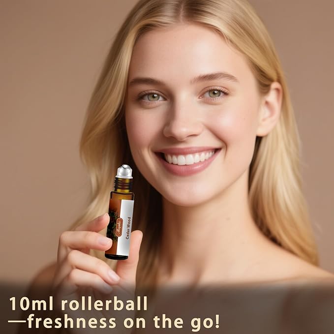 Cedarwood Essential Oil – MLYNKL Cedarwood Oils 4.33 fl oz for Diffusers, Humidifiers, Massage, DIY Candles, Soap, Cleaning, Home, Yoga, Office, Gifts - 130 ml