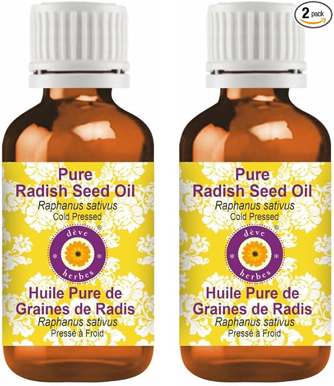 Deve Herbes Pure Pumpkin Seed Oil (Cucurbita pepo) | Cold Pressed | Natural | Undiluted | For Diluting Essential Oils | For Hair, Skin & Massage | Men & Women | 30ml X 2