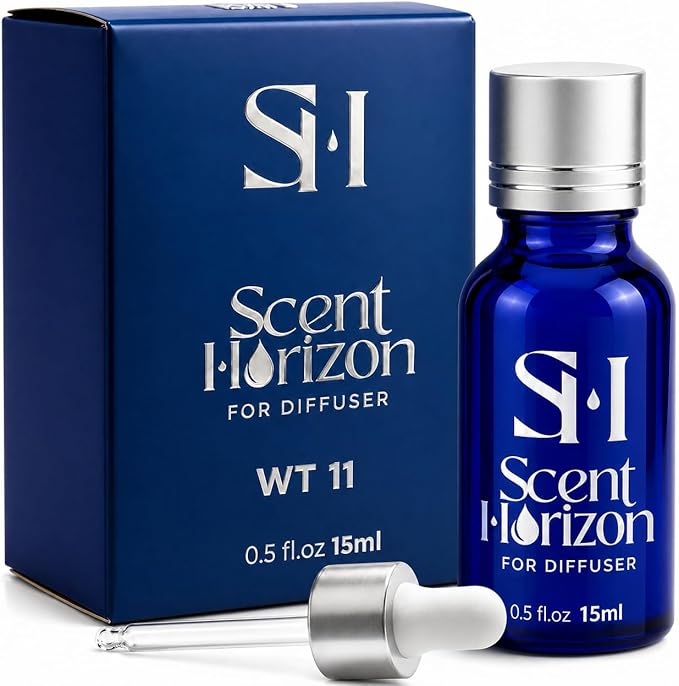White Tea WT11 Hotel Scent Diffuser Oil | 0.5 Fl oz (15 ml) - Waterless Diffuser Oil Refill & Highly Concentrated Fragrance Oil, Diffuser Oil Scents Luxury, Hotel Oil Diffuser