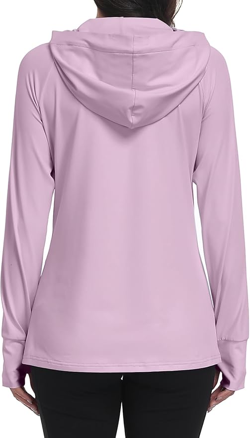 SeSe Code UPF 50+ Hoodie With Eye Mask Womens Zip Up Travel Jackets Sleep Sun Protection Shirts Pockets Outdoor Nap