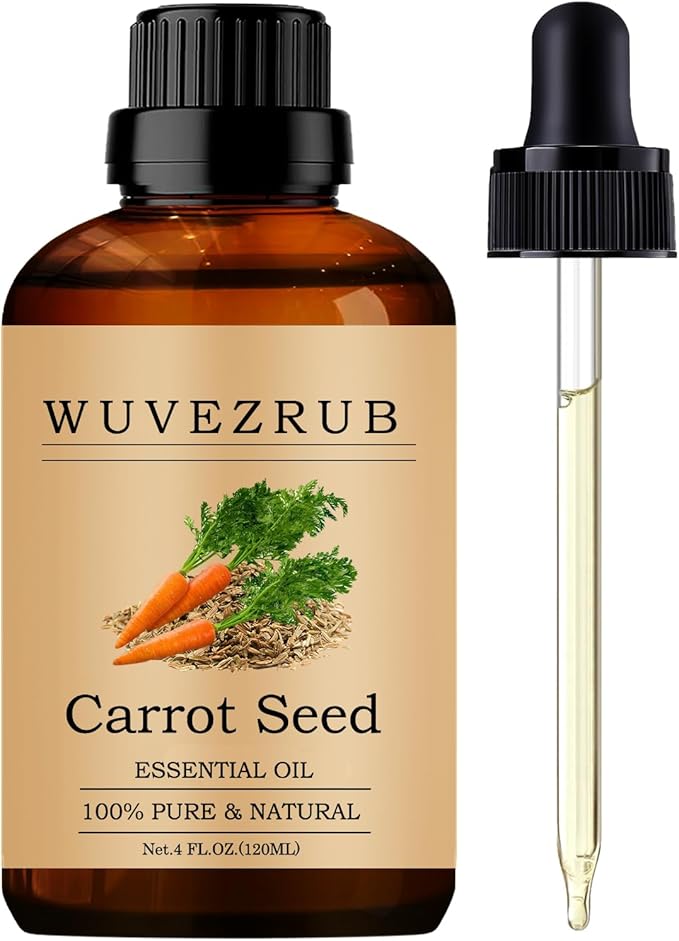 Carrot Seed Essential Oils, 120ML 100% Pure and Natural Essential Oil for Aromatherapy Diffuser - Carrot Seed /4 Fl Oz