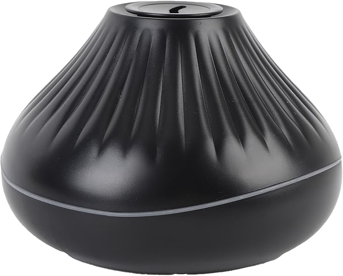 FILFEEL Colorful Flame Diffuser Multi Function Flame Diffuser Humidifier, Colorful Light, Auto Shut Off, Silent, Dual Mist Modes, 160ml Water Tank, USB Humidifier with Crystal Ball