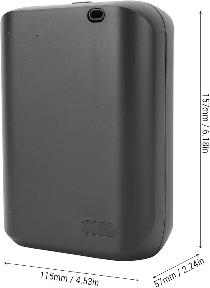 Yunseity Silent Air Machine 150ML APP Smart Control Wall Mounted Diffuser for Hotels, Clubs (Black)