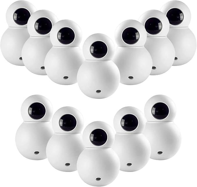 ZAQ Sky Aroma Essential Oil Kids Diffuser LiteMist Ultrasonic Aromatherapy Humidifier - 12 Pack - White