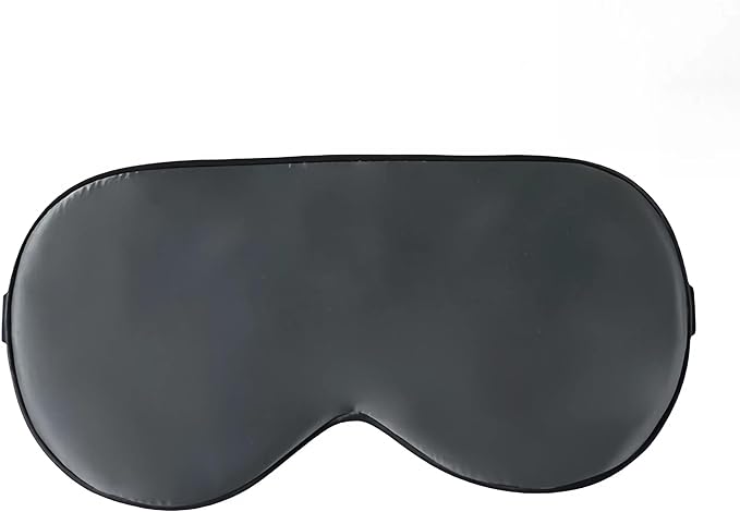 100% Nature Silk Sleep Mask Mulberry Silk Shading Eye Mask, Rock Grey