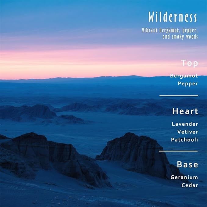 Wilderness Fragrance Oil, MitFlor 30ml Diffuser Essential Oil, Premium Grade Fragrance Oil for Soap Candle Making Refreshing Woody Scent, Men's Perfume Cologne Oil