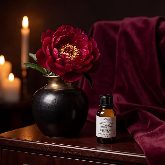 Lapew Hotel Scents Luxury Diffuser Oil | Tabou Suite 702 | Inspired by the Palms Hotel Las Vegas | Hotel Fragrance Oil for Nebulizer & Waterless Diffuser | 10ml