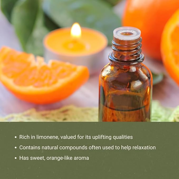 Pure Mandarin Essential Oils - Direct from Citrusmade Italy for Diffusers, Aromatherapy, Home Fragrance & Bath - Natural Aceite de Mandarina for Massage (22lbs)