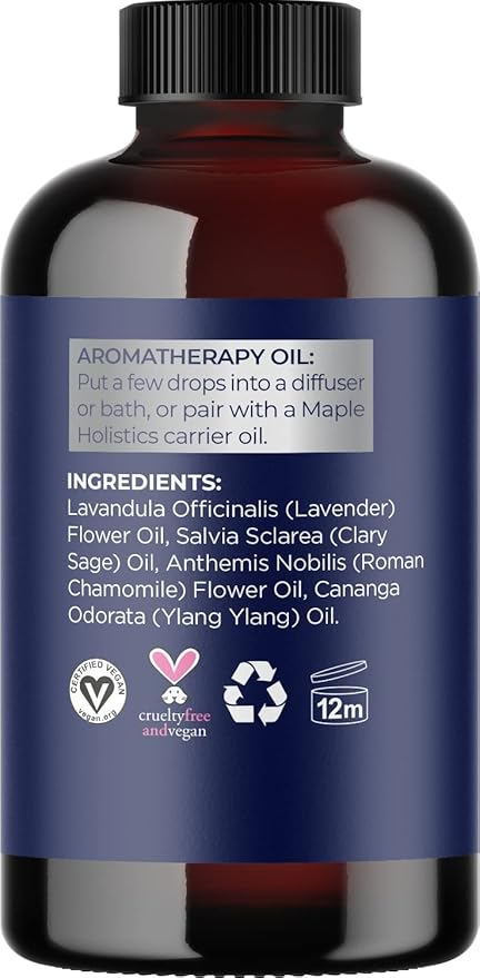 Relaxing Essential Oils for Sleep Time - Relax and Dream Sleep Essential Oil Blends for Diffuser with Pure Essential Oils Including Lavender Roman Chamomile and Ylang Ylang