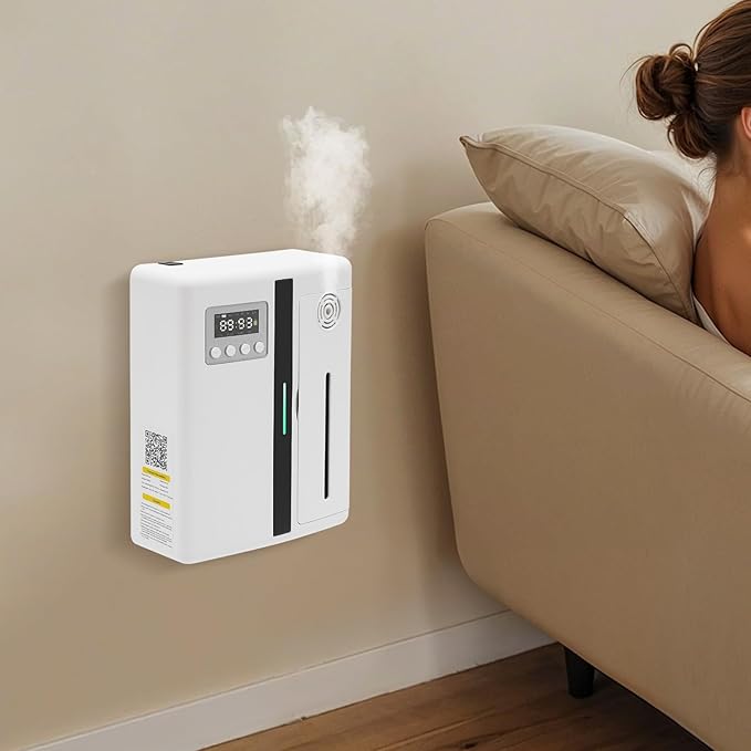 Smart Scent Air Machine, Fragrance Diffuser with Bluetooth Control, Smart Scent Diffuser for Home Office Large Room Spa Hotel Yoga Room
