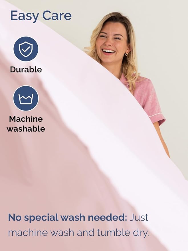 Extra Deep King Sheet Set - 4 Piece Breathable & Cooling Bed Sheets - Easily Fits 18 to 24 inch Mattress - Ultra Soft, Wrinkle & Fade Free w/ Extra Deep Pockets - Hotel Luxury Bedding - Lavender Pink