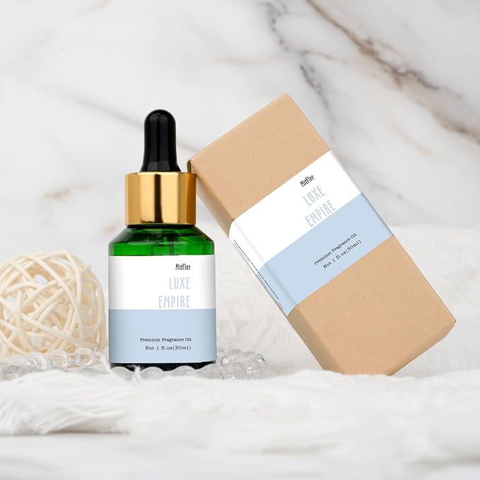Luxe Empire Fragrance Oil, MitFlor Scented Essential Diffuser Oil, Men's Cologne Scents, Fragrance Oil for Candle Soap Making, Home Diffusing, Perfume, Beard Oil and More, 30ml