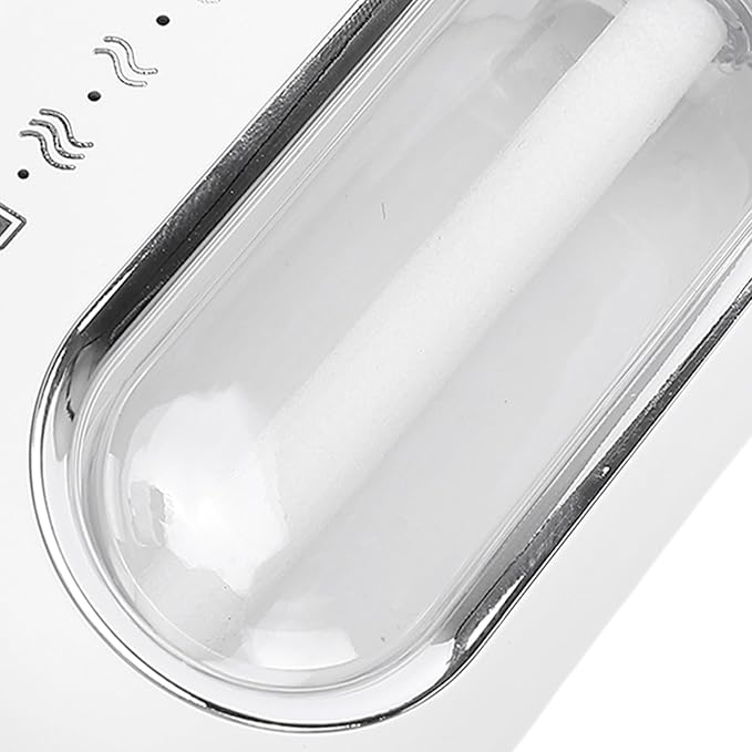ZJchao Wall Mounted Essential Oil Diffuser 3 Spray Settings Quiet Ultrasonic Aromatherapy Diffuser for Home Office Bedroom Bathroom ABS Material 500mAh Battery (White)