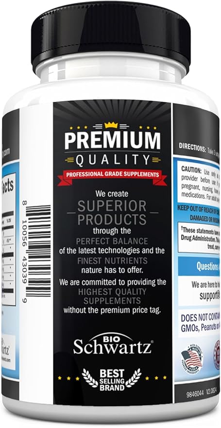 Triple Strength Omega 3 Fish Oil 3000mg - High Potency Omega 3 Supplement for Women and Men, Burpless Lemon Flavor Fish Oil - 2250mg Essential Fatty Acids with DHA & EPA, Wild Caught, 180 Softgels