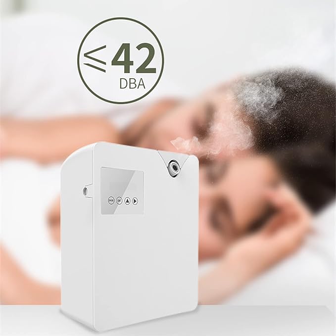 Smart WiFi Essential Oil Diffuser,300ml Square Aroma (Coverage: 300-400m³), Timing+smart Control,Quiet Air Humidifier,for Hotel/Home/Office