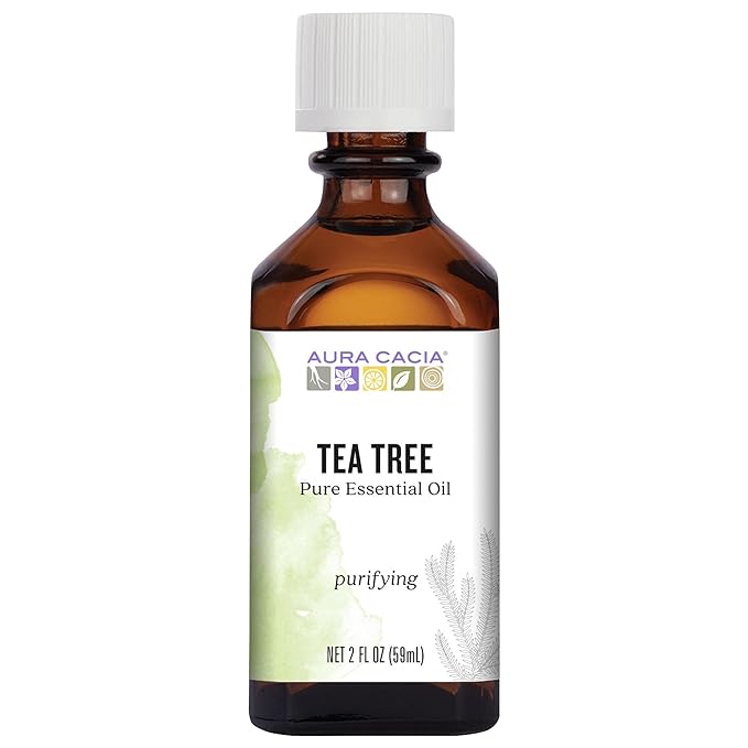 Aura Cacia - Pure Tea Tree Essential Oil | Purity Certified | 2 fl. oz.