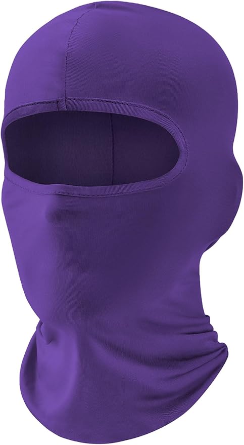 Fuinloth Balaclava Ski Mask, Motorcycle Summer Thin Cooling UV Protection Neck Gaiter for Men/Women
