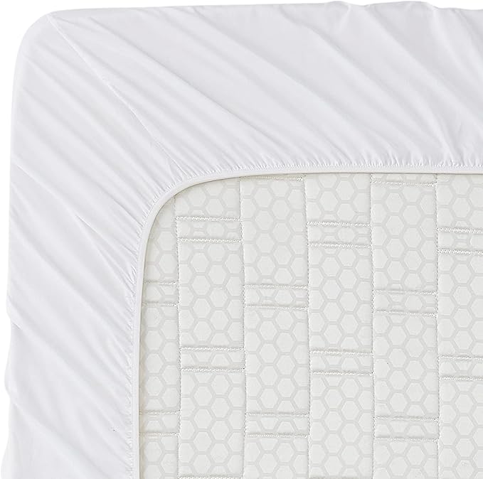 Clara Clark Bed Sheets, Premier 1800 Series 4 Piece Bed Sheet Set, Deep Pocket, Wrinkle, Fade, Stain Resistant, Luxury Soft Bedding Sheets & Pillowcases, Twin, White
