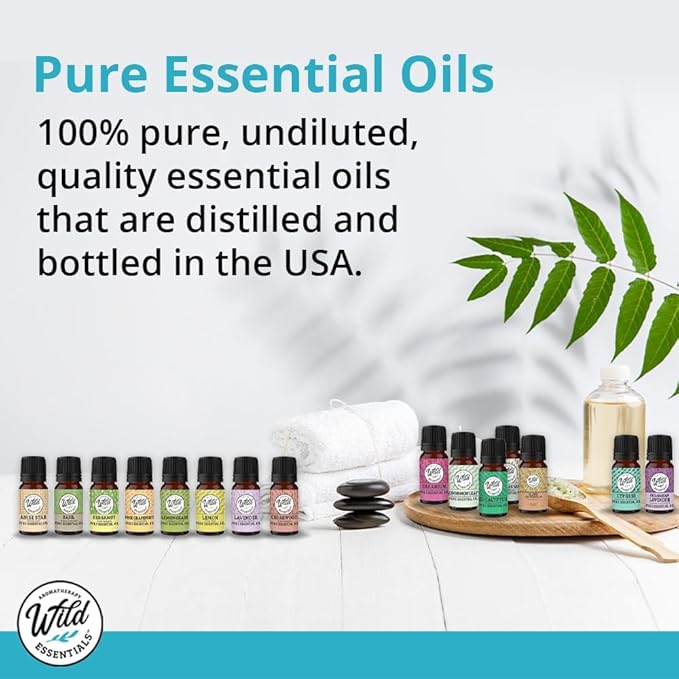Wild Essentials Myrrh 100% Pure Essential Oil - 10ml, Therapeutic Grade, Made and Bottled in The USA