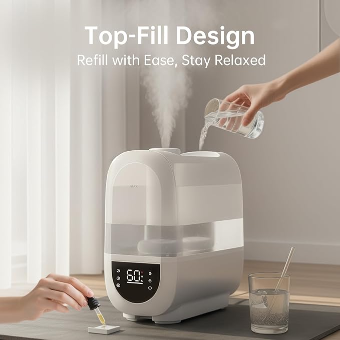 YOGIN Humidifiers for Bedroom Large room