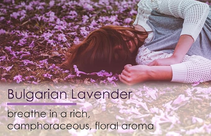 Lavender (Bulgarian) Essential Oil - 128 fl oz (1 Gallon) Plastic Bottle w/Cap - 100% Pure Essential Oil by GreenHealth