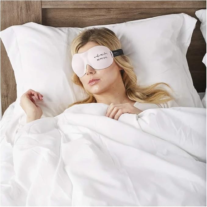 Bucky Ultralight Collection, Contoured Travel and Sleep Eye Mask, Mimosas, One Size
