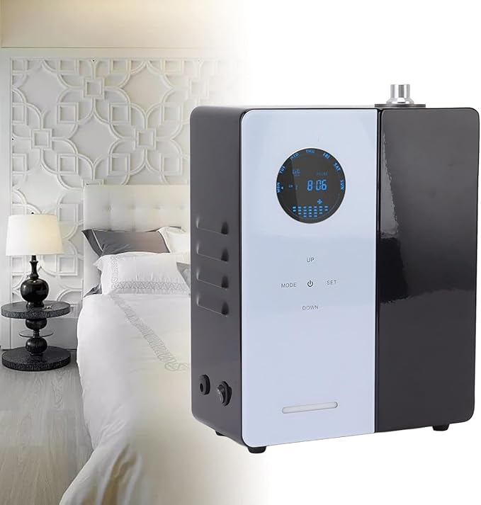 NAMSTE Model 137 WiFi Oil Diffuser Environmental Fragrance Air Diffuser Metal Body HVAC Smart Home Capacity 200ML -White/Black