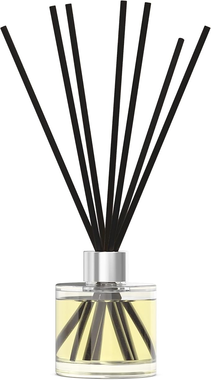 Mystix London | Stress Relief Essential Oil Blend Reed Diffuser | 200ml | Best Aroma for Home, Kitchen, Living Room and Bathroom | Perfect as a Gift | Refillable