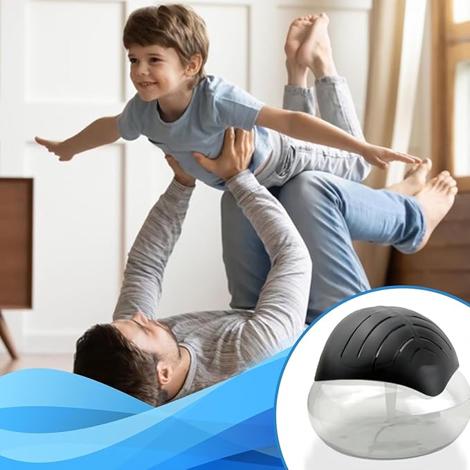 Air Purifier Humidifier with Color Changing Night Light for Bedroom and Living Room, 2 Pack
