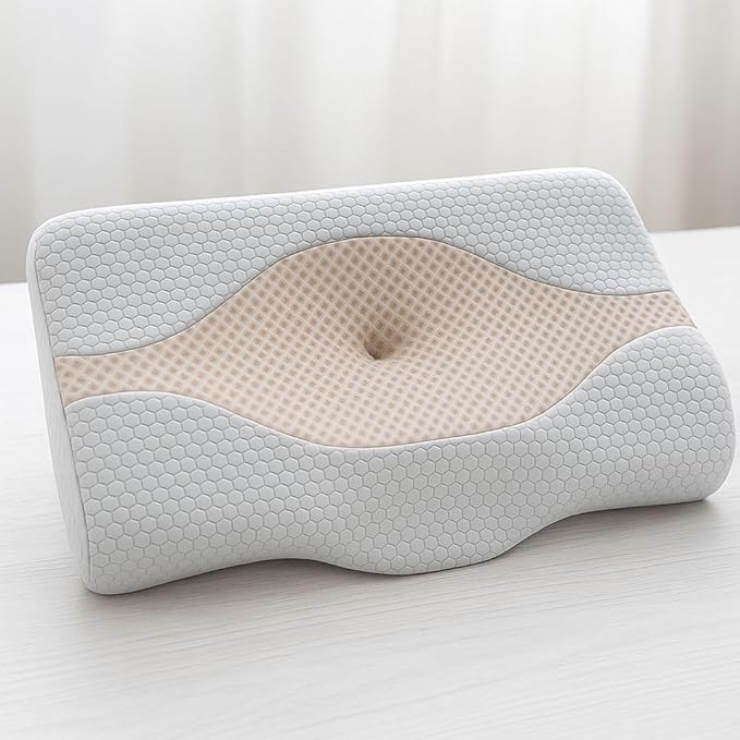 Orthopedic Memory Foam Pillow for Neck & Shoulder Pain Relief