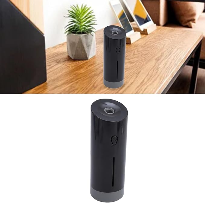 Zunate Essential Oil Diffuser with Sound Wave Sensing and Adjustable Timer, Quiet Wall Mount Aromatherapy Diffuser Rechargeable Battery, Covers Up to 60㎡ Area