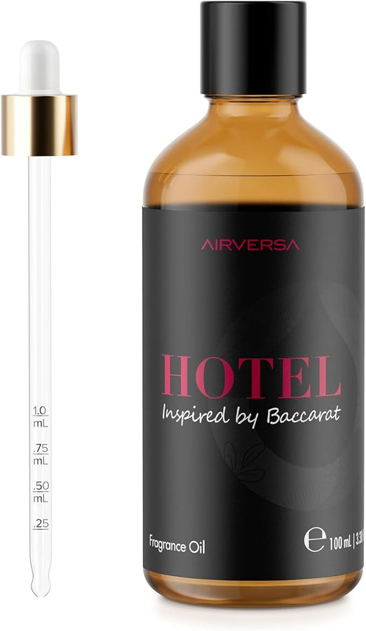 Airversa Diffuser Oil, Fragrance Oil, Inspired by Baccarat 3.38 Fl Oz | 100 mL