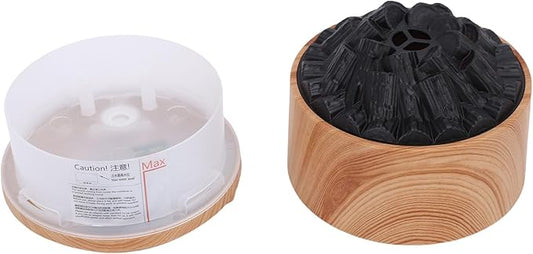 AYNEFY Fragrance Diffuser Oils 300ML USB Powered Mini Humidifier with Mystical/Fantasy Effect Dual Mist Modes and Super Quiet Operation Under 35dB for Home Bedroom Office Diffusers for (Light Wood