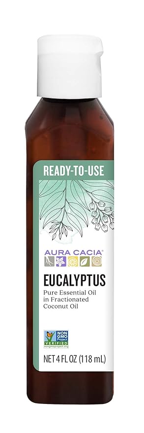 Aura Cacia Ready to Use Essential Oil Eucalyptus 4 fl oz Liquid