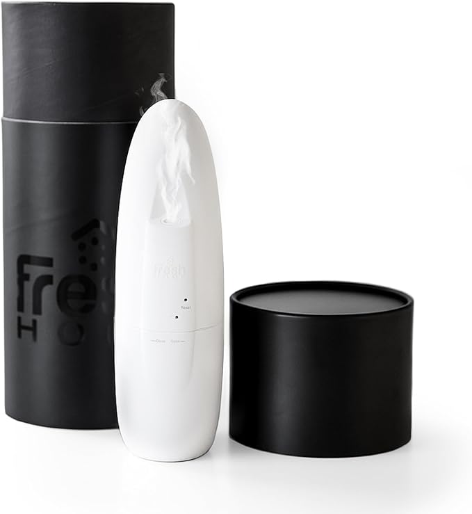 California Fresh Home Plug in Diffuser - App-Controlled, Refillable Waterless Diffuser for Home & Office - Up to 3000 Sq FT Coverage, Kid & Pet Safe, Eco-Friendly, Modern Design