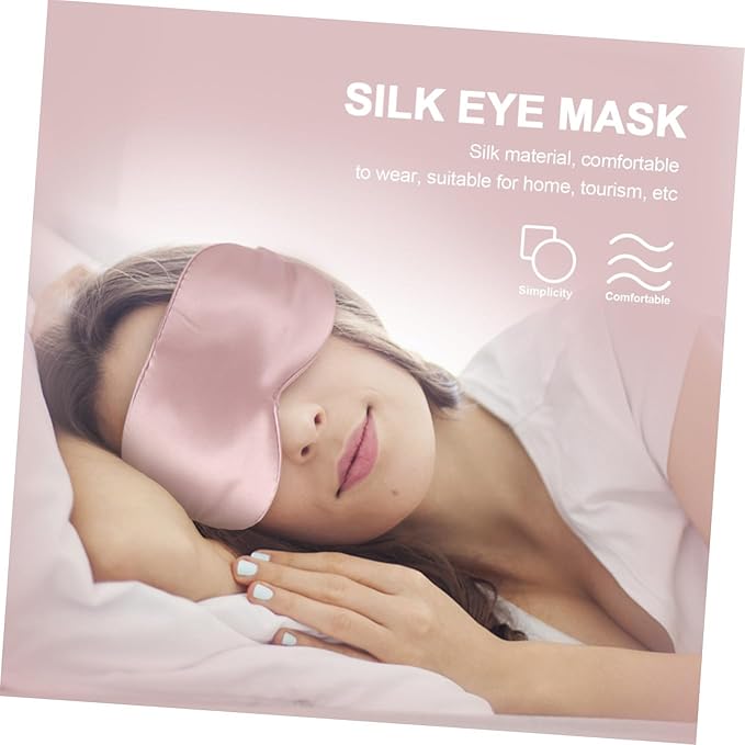Mask Super Smooth Eye Cover for Naps Sleeping Lightproof Blindfold Comfortable Design for Complete Comfort for Light Sensitivity