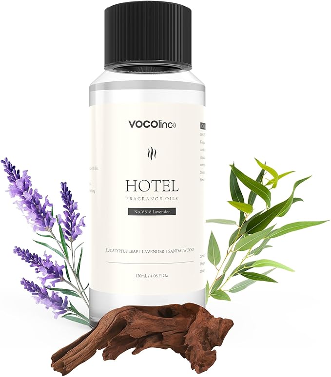 Hotel Collection Diffuser Oil - Lavender- Inspired by Luxury Five Star Hotel Scent Oil for Essential Oil & Waterless Diffusers, Luxurious Scen Notes of Eucalyptus, Lavender, Sandalwood(4.06FL.OZ)