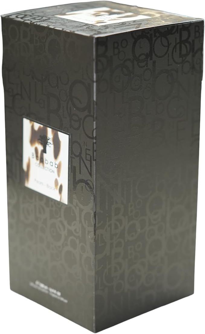 Baobab Collection Diffuser Pearls Black, Ginger-Rose-Grapefruit, Elegant Luxurious French Home Fragrance, Perfect Home Accent & Gift, 16.9 fl.oz./500 ml.