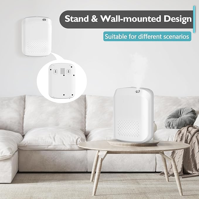Scent Air Machine for Home, Yofuly Smart Hotel Collection Diffuser with Cold Air Technology, 400Ml Waterless Electric Oil Diffusers for Large Room, Spa, Office, 1500 Sq. Ft Coverage