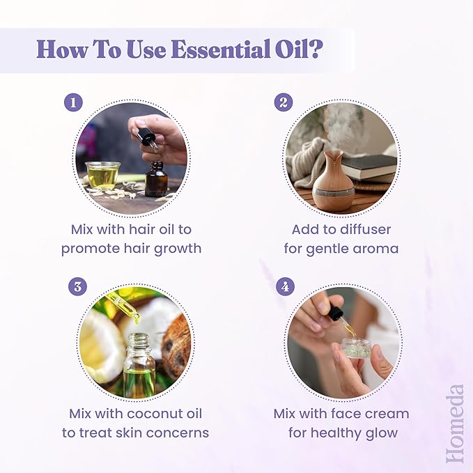 Organic Rosemary Essential Oil for Hair Growth (1 fl oz, 30ml) Aceite De Romero Organico, Pure Rose Mary Hair Oil, Cold Pressed Topical Rosmarin Oil for Diffuser, Scalp, Skin
