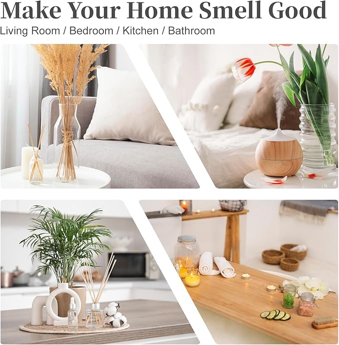 Moroccan Rose Fragrance Oil Essential Oil, MAYJAM 3.38FL.OZ Moroccan Rose Oil for Diffusers for Home, Long Lasting Scented Oils for Soap Candle Making - 100ML