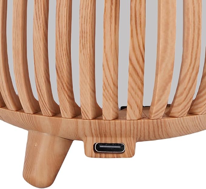 Jiawu Essential Oil Diffuser, Quiet 35db Auto Shut Off Oil Diffuser, Diffusers for Home with USB Power Supply for Bedroom Office Car Travel