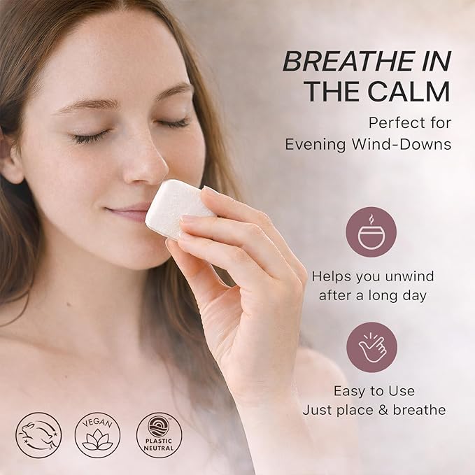 Lavender Shower Steamers Aromatherapy – USA Made with Bergamot Essential Oil, Mothers Day Gifts for Mom, Relaxation Gifts for Women & Men, Self Care Spa Day Essentials, Stress Relief & Relaxing Gifts