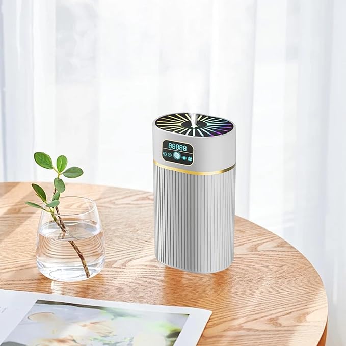 Smart Humidifiers for Bedroom with Hygrometer Thermometer,WiFi Voice&Remote Control,Top Fill Cool Mist Humidifiers for Baby and Plants,Essential Oils Diffuser